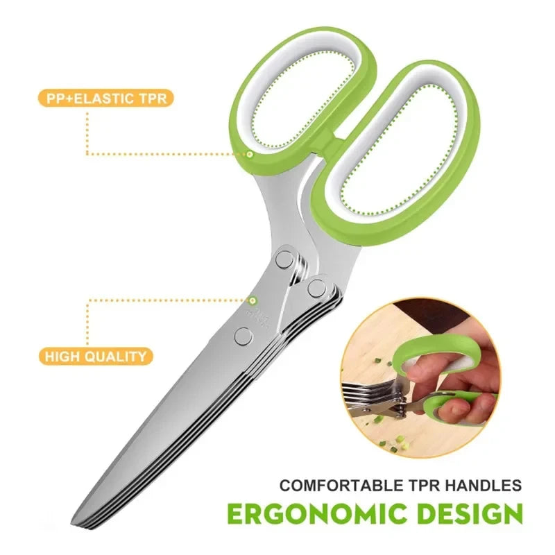 Stainless Steel Herb Scissors