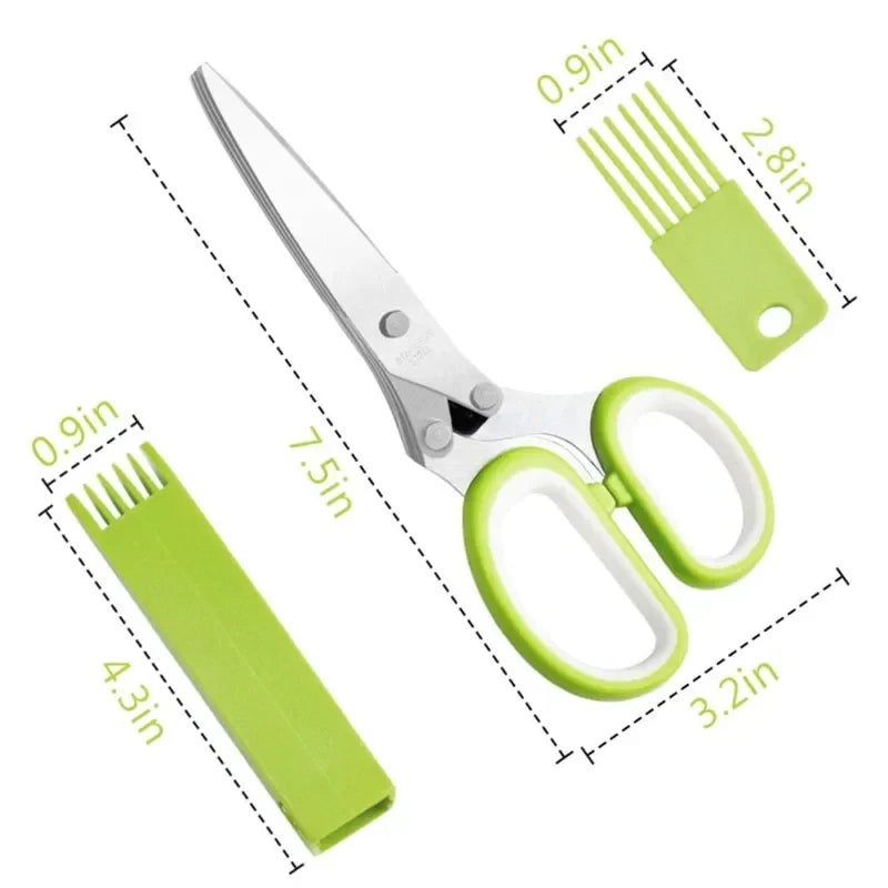 Stainless Steel Herb Scissors