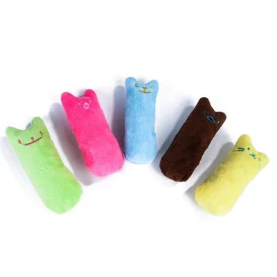 Interactive Plush Catnip Chew Toy