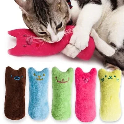 Interactive Plush Catnip Chew Toy